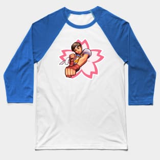 Sakura Kasugano Baseball T-Shirt